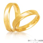 Βέρες Γάμου S6GC (4.00mm)